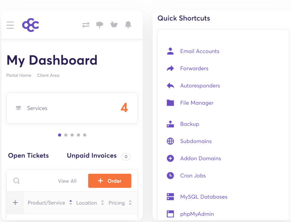 Chemicloud control panel